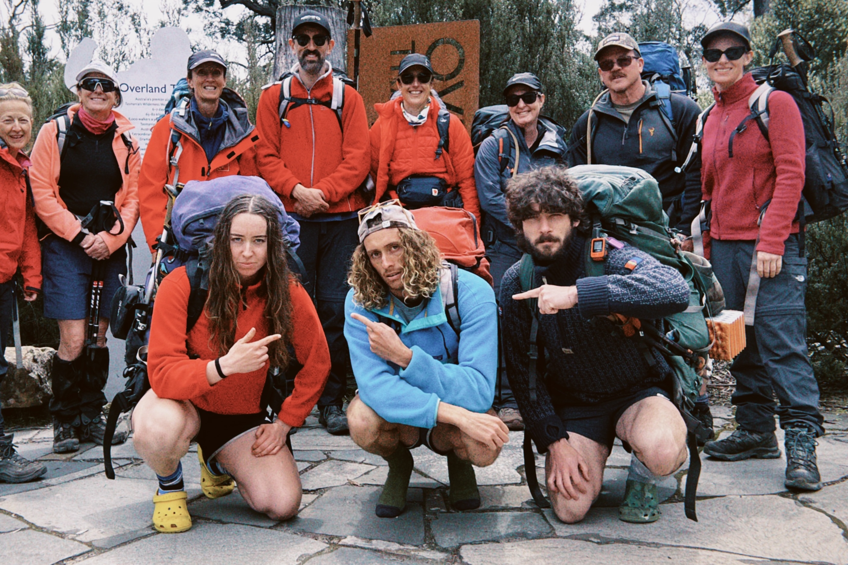 Mahalia and Guides Overland Track